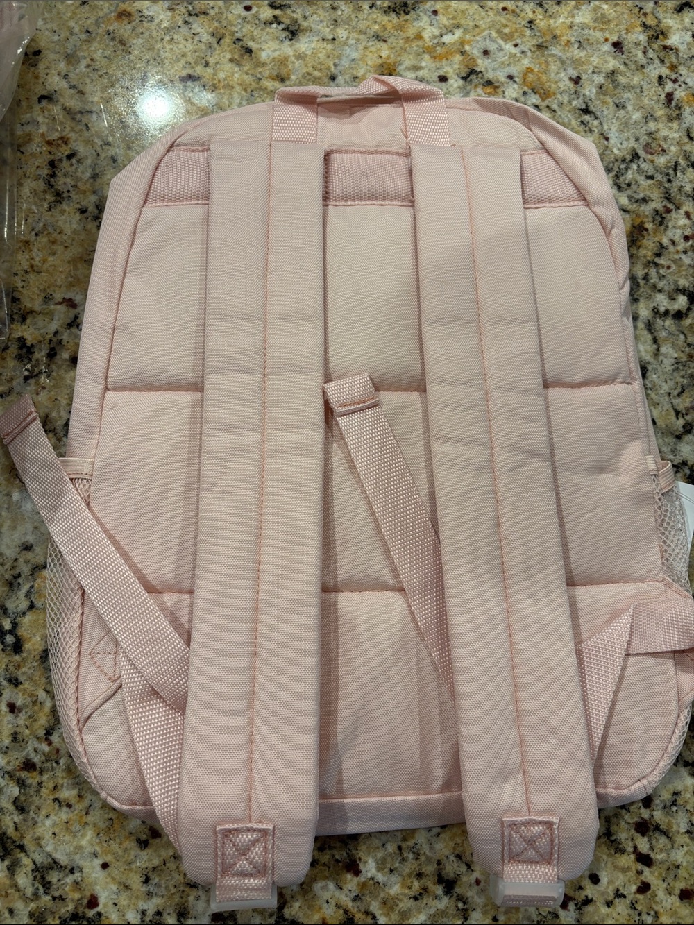 Target Deal Worthy Light Pink Backpack with Gray Trim - Picture 3 of 5